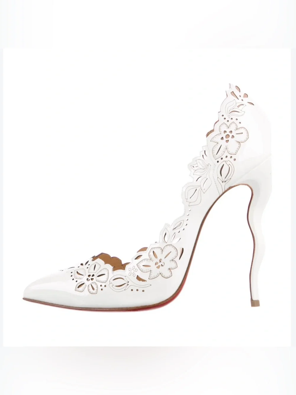 Christian Louboutin beloved 120 laser cut